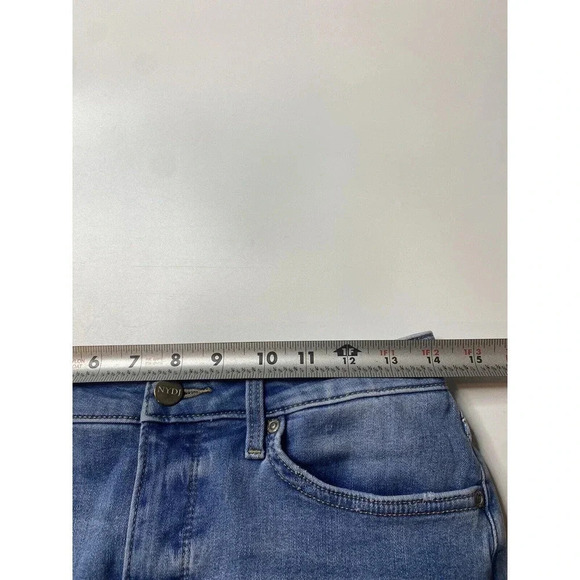 Curves 360 By NYDJ Shape Slim Straight Jeans With Side Slits - Size 2 Regular - Picture 5 of 8